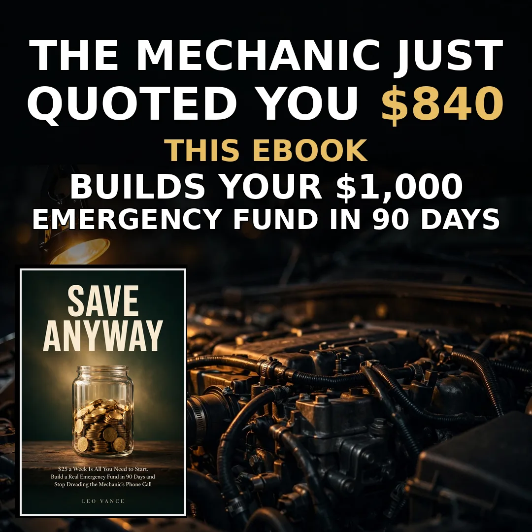 Save Anyway - the mechanic just quoted you $840